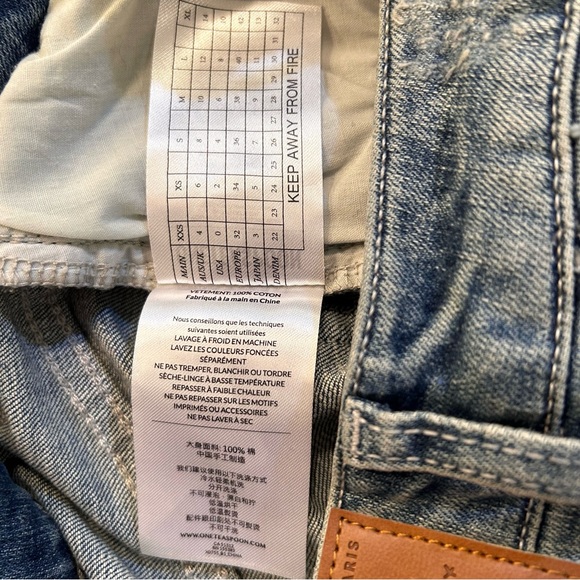 One Teaspoon Distressed Freebird II Skinny Jeans 25 - Picture 11 of 11